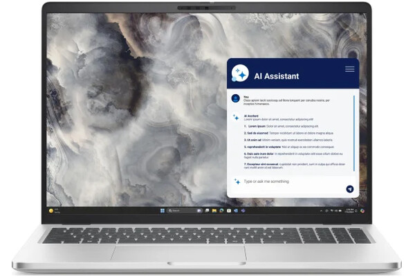 Laptop DELL Pro 16 16.0" Intel Core Ultra 7-268V Intel Arc 32GB 512GB SSD M.2 Windows 11 Professional srebrny