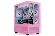 Obudowa PC Thermaltake 17 View TG Micro Tower różowy