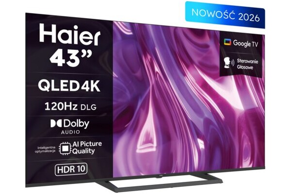 Telewizor HAIER H43S80GUX 43" 4K Ultra HD