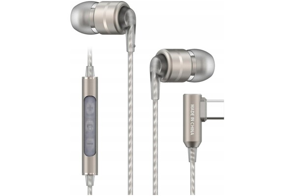 Słuchawki SoundMAGIC E80D Dokanałowe Przewodowe szary