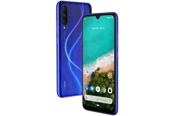 Smartfon Xiaomi Mi A3 niebieski 6.10" 4.0GB/128.0GB