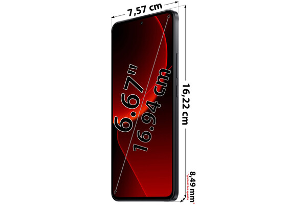 Smartfon Xiaomi 13T Pro 5G czarny 6.67" 12.0GB/512.0GB