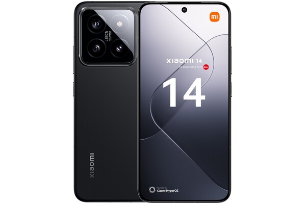 Smartfon Xiaomi 14 5G czarny 6.36" 12.0GB/512.0GB