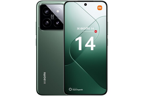 Smartfon Xiaomi 14 5G zielony 6.36 12.0GB/512.0GB