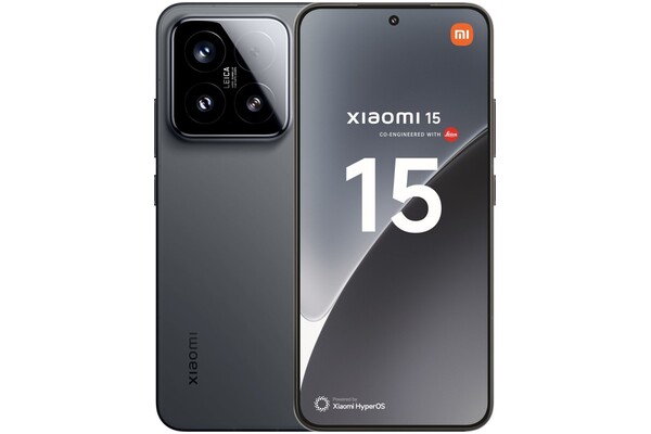 Smartfon Xiaomi 15 5G czarny 6.36" 12.0GB/512.0GB