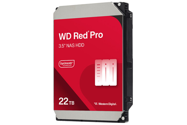 Dysk wewnętrzny WD Red Pro HDD SATA (3.5") 22TB