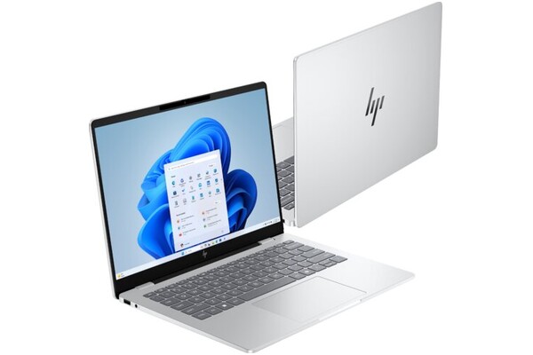 Laptop HP Omnibook 7 14.0" Intel Core Ultra 7-255H Intel Arc 140T 32GB 512GB SSD Windows 11 Home srebrny