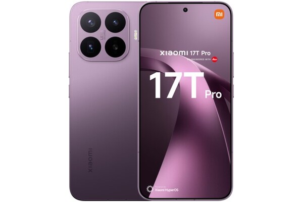 Smartfon Xiaomi 17T Pro 5G fioletowy 6.83" 12.0GB/1000.0GB