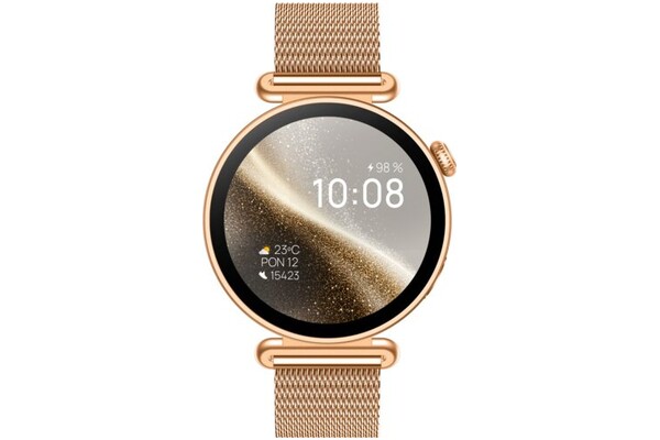 Smartwatch FOREVER SB380 różowo-złoty