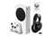 Konsola Microsoft Xbox Series S 512GB biały + Game Pass Ultimate + słuchawki STEELSERIES