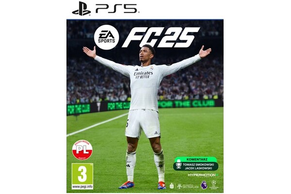 Konsola Sony PlayStation 5 Slim 1TB biało-czarny + EA SPORTS FC 25 Gra PS5 + Kontroler PlayStation