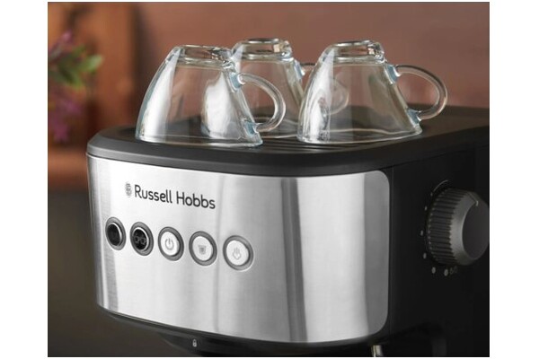 Ekspres RUSSELL HOBBS 2870056 kapsułkowy Czarno-stalowy