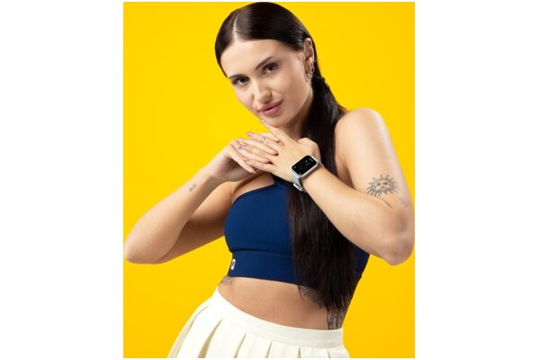 Smartwatch Niceboy Watch 4 srebrny