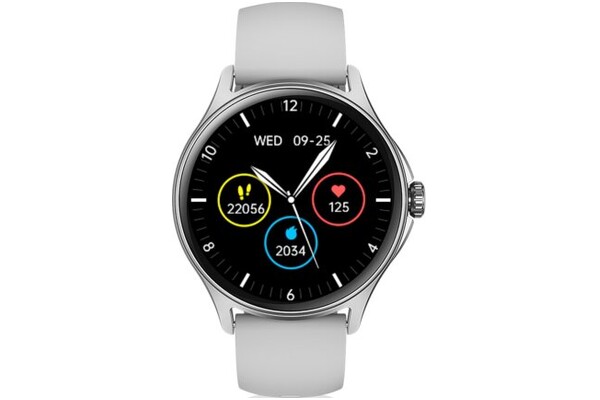 Smartwatch Niceboy Watch srebrny