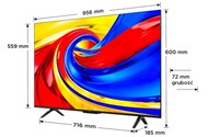 Telewizor TCL 43" 4K Ultra HD 43P7L