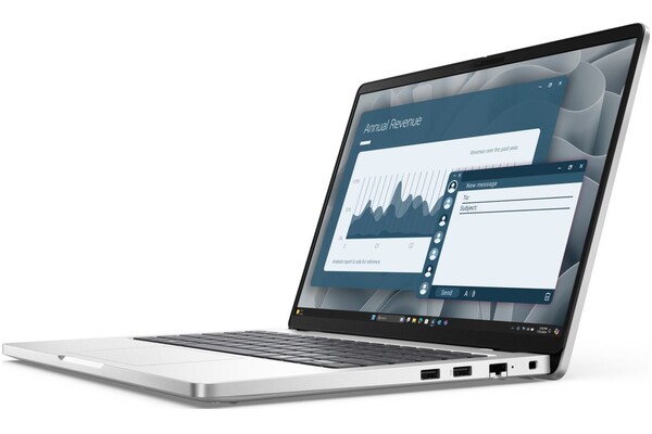 Laptop DELL Pro 14 14.0" AMD Ryzen AI 7 PRO 350 AMD Radeon 860M 32GB 1TB SSD M.2 Windows 11 Professional srebrny