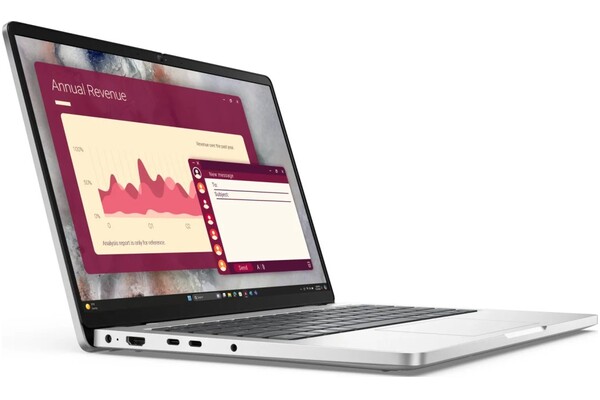 Laptop DELL Pro 14 14.0" Intel Core Ultra 7-265U Intel 16GB 512GB SSD M.2 Windows 11 Professional srebrny