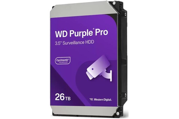 Dysk wewnętrzny WD Purple Pro HDD SATA (3.5") 26TB