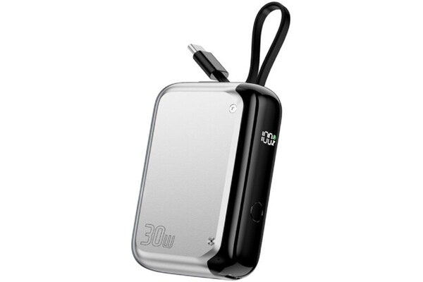 Powerbank 4SMARTS Pocket 10000mAh 30.0W srebrny