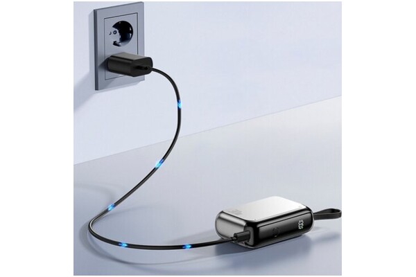 Powerbank 4SMARTS Pocket 10000mAh 30.0W srebrny