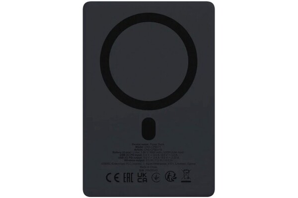 Powerbank Canyon OnPower 511 10000mAh 20.0W czarny