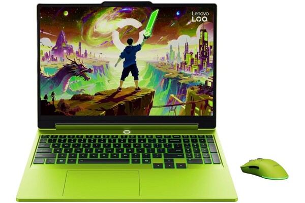Laptop Lenovo LOQ 15 15.3" AMD Ryzen 7-250 NVIDIA GeForce RTX 5050 16GB 512GB SSD M.2 Windows 11 Home zielony