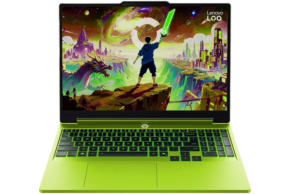 Laptop Lenovo LOQ 15 15.3" AMD Ryzen 7-250 NVIDIA GeForce RTX 5050 16GB 512GB SSD M.2 Windows 11 Home zielony