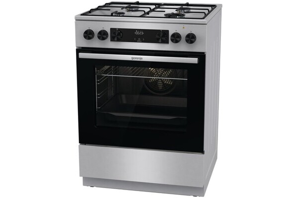 Kuchnia Gorenje GKS6C70XJ płyta gazowa, piekarnik elektryczny