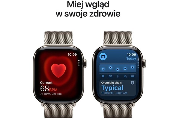 Smartwatch Apple Watch Series 11 Cellular Tytan Case 46.0mm szary