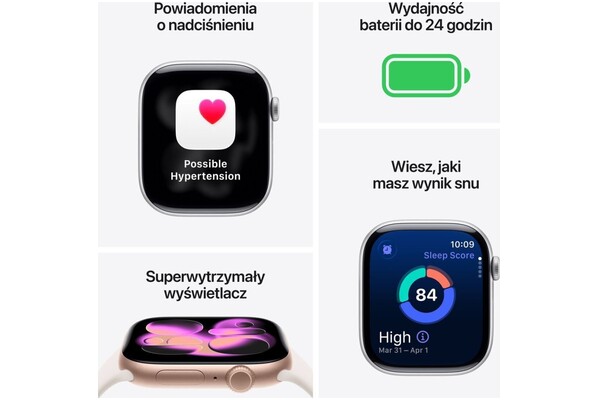 Smartwatch Apple Watch Series 11 Cellular Tytan Case 42.0mm grafitowy