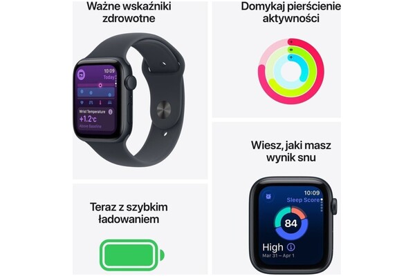 Smartwatch Apple Apple Watch SE 3 Cellular Aluminium Case 40.0mm beżowy