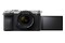 Aparat bezlusterkowy Sony ILCE-7 - srebrny + 28-60