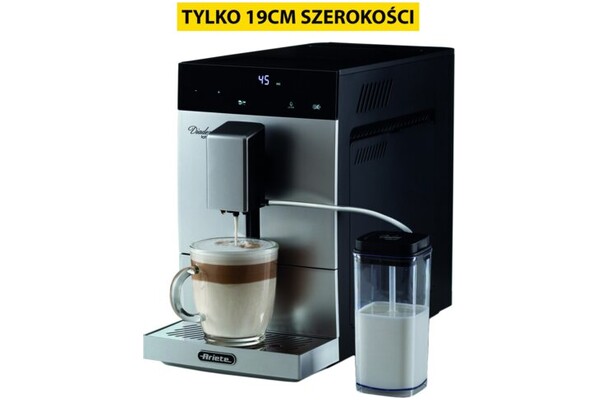 Ekspres ARIETE Diadema 1453/01 19 cm szerokości ekspres ariete Diadema cappuccino 1453/01 srebrny 19 cm szerokości automatyczny srebrny