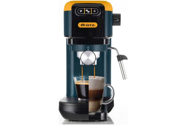 Ekspres ARIETE 00m139916ar0 kawiarka ariete ariete espresso machine yellow kolbowy żółty