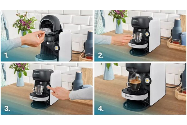 Ekspres Bosch Tassimo TAS1640 biały