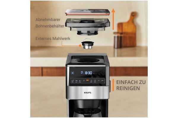 Ekspres KRUPS ROMA KT8428 Przelewowy czarny