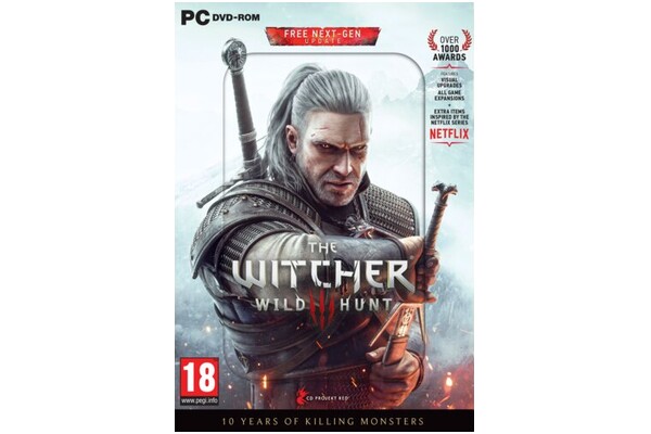 Wiedźmin 3 Dziki Gon Edycja Gry Roku + Jubileuszowy Steelbook PC