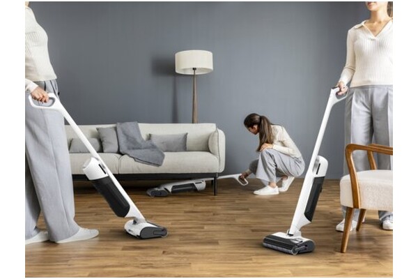 Odkurzacz Tefal GF7257F1 X-Clean pionowy z pojemnikiem biały