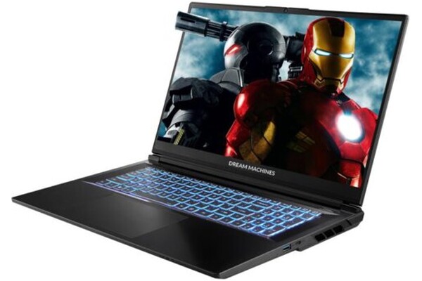 Laptop Dream Machines 17.3" Intel Core i7-14700HX Nvidia GeForce RTX 5060 16GB 1TB SSD czarny
