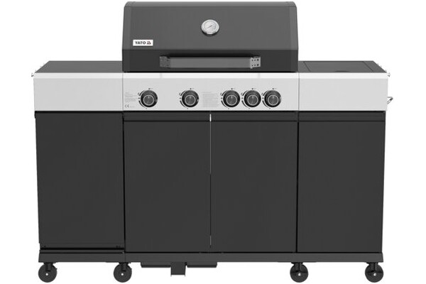 Grill gazowy YATO YG20037 palniki 4+1szt moc 14.5kW