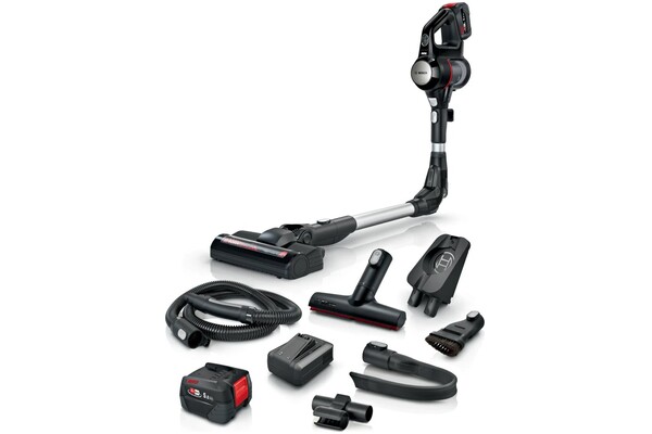 Odkurzacz Bosch BSS715FRSH Unlimited 7 pionowy z pojemnikiem czarny