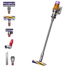 Odkurzacz Dyson V12 Absolute Detect Slim pionowy z pojemnikiem żółty