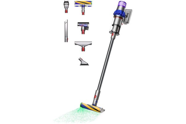 Odkurzacz Dyson V15 Absolute Detect pionowy z pojemnikiem fioletowy