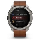 Smartwatch Garmin Fenix 8 brązowy