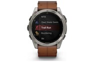 Smartwatch Garmin Fenix 8 brązowy