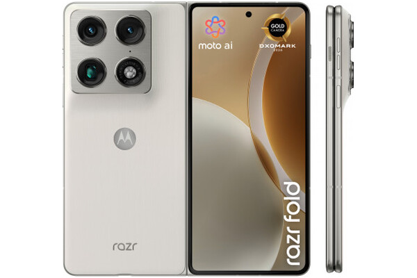 Smartfon Motorola razr 5G biały 8.09" 16.0GB/512.0GB