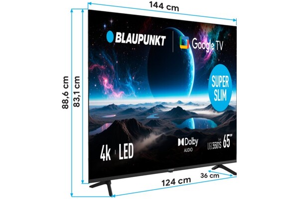 Telewizor Blaupunkt 65UGC5501S 65" 4K Ultra HD