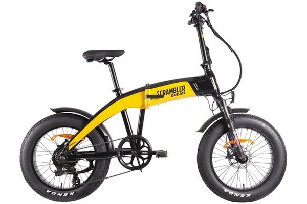Rower elektryczny miejski Ducati Scrambler SCR-E U17 rama S koło 20.0cal Unisex