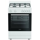 Kuchnia INDESIT I6G5KCW płyta gazowa, piekarnik elektryczny