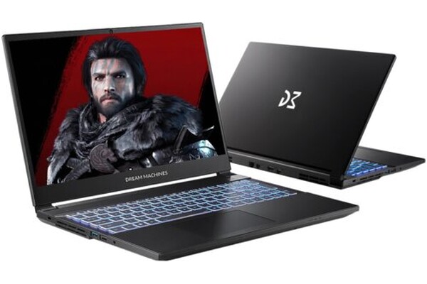 Laptop Dream Machines 15.6" AMD Ryzen 7-H255 NVIDIA GeForce RTX 5070 16GB 1TB SSD czarny